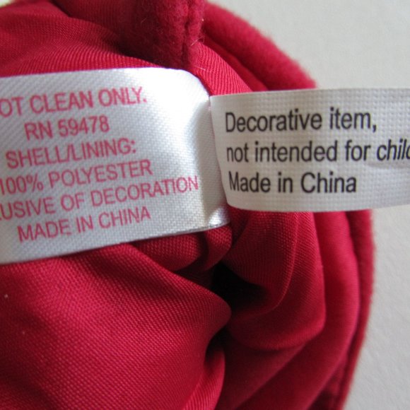 Jingles & Joy 3D Santa & Reindeer Decorative Christmas Stocking Christmas Home - Picture 11 of 12